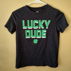 Old Navy lucky dude tee